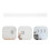 2Pcs Acrylic Sunglass Storage Organizer Wall Mounted Transparent Stand 11
