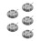 5Stk Snackschalen Mit Doppelgriff Und Untertasse, Elegant 8