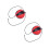 2Stk Roter Boxball Elastisch Trainingsball Für Box-Workout 7