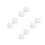 8Pcs White Music Box Mechanism Set for DIY Plush Toys with Pull String 5