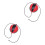 2Stk Roter Boxball Elastisch Trainingsball Für Box-Workout 8
