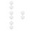 8Pcs White Music Box Mechanism Set for DIY Plush Toys with Pull String 7
