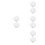 8Pcs White Music Box Mechanism Set for DIY Plush Toys with Pull String 9
