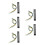 5Sets Warnlamp Met Indicator En Multi Kleur Display 5