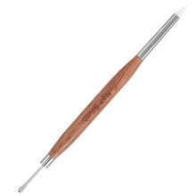2Stk Nailart Pen Set Holz Metall Für Gel & Design