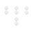 8Pcs White Music Box Mechanism Set for DIY Plush Toys with Pull String 6