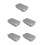 5Stk Nagelkunst Aufbewahrung Tray Robust Aus 10