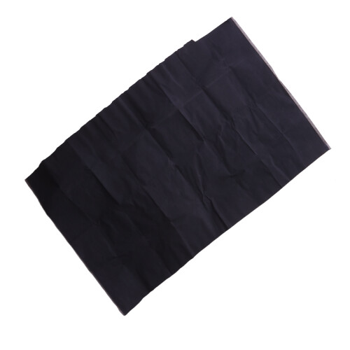 2Stk Selbstklebende Thekenmatte Schwarz Flockingstoff Schutz Und 1
