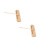 2Stk Rhythmusblock Holz Mit Schlägel Leicht Für Kinder 4