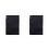 2Stk Selbstklebende Thekenmatte Schwarz Flockingstoff Schutz Und 4