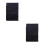2Stk Selbstklebende Thekenmatte Schwarz Flockingstoff Schutz Und 5