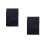 2Stk Selbstklebende Thekenmatte Schwarz Flockingstoff Schutz Und 10