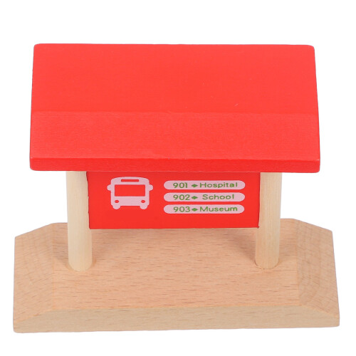 4Stk Kinder Holz Station DIY Modulares Spielzeug