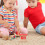 4Stk Kinder Holz Station DIY Modulares Spielzeug 10