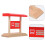 4Stk Kinder Holz Station DIY Modulares Spielzeug 8