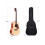 1Sac À Guitare Noir Offrant Une Protection 1