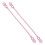 3Pairs Thick Pink Handbag Belt Durable Tote Bag Replacement 3