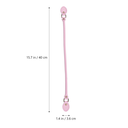 3Pairs Thick Pink Handbag Belt Durable Tote Bag Replacement 1