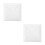 2Pcs Bathroom Exhaust Fan Replacement Cover White ABS with Springs 5