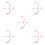 5Sets Valentinstag Cupid Kostüm Set Pink Mit Mini 3