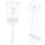 2Pcs Transparent Glass Experiment Funnels Acid Resistant Tools 11