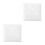 2Pcs Bathroom Exhaust Fan Replacement Cover White ABS with Springs 8