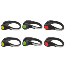 12Pcs Color Changing Running Shoe Clips LED Lightweight ABS Material
