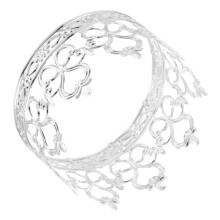 3Pcs Silver Crown Cake Topper Set Exquisite Mini Tiara for Parties