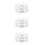3Pcs Silver Crown Cake Topper Set Exquisite Mini Tiara for Parties 6