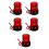 5Pcs Energy Saving Red LED Anchor Lights Waterproof Marine Use 10