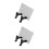 2Pcs Plastic Handheld Drawing Projector with Adjustable Tilt for Kids 8