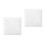 2Pcs Bathroom Exhaust Fan Replacement Cover White ABS with Springs 7