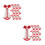 20Pcs Red Adjustable Spring Fish Bone Camping Tent Windproof Anchors 7