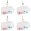 4Sets Mini Clear Doll Bag Sturdy Hanging Case for Outdoor Storage 7