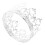 3Pcs Silver Crown Cake Topper Set Exquisite Mini Tiara for Parties 2