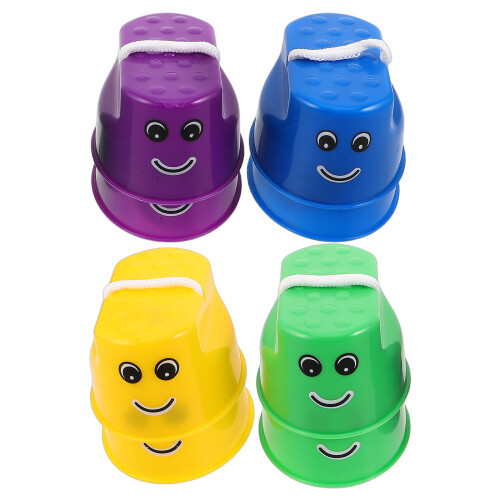 8Stk Eimer Stelzen Für Kinder Indoor Und Outdoor