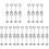 40Pcs Black Metal Memo Clips Table Number Holders for Event Decor 4