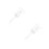 2Pcs Transparent Glass Experiment Funnels Acid Resistant Tools 8