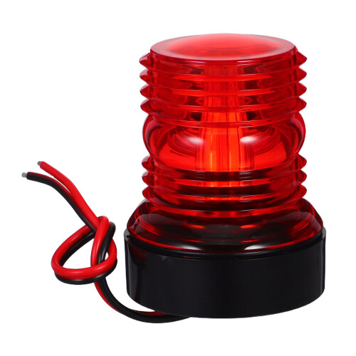 5Pcs Energy Saving Red LED Anchor Lights Waterproof Marine Use 2