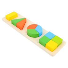 2Sets Kinder Holzspielzeug Mehrfarbige Formensortierer Lernspielzeug
