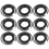 45Sets Zwingring Set Für Schlagschrauber Eisen Und Schwarz 1