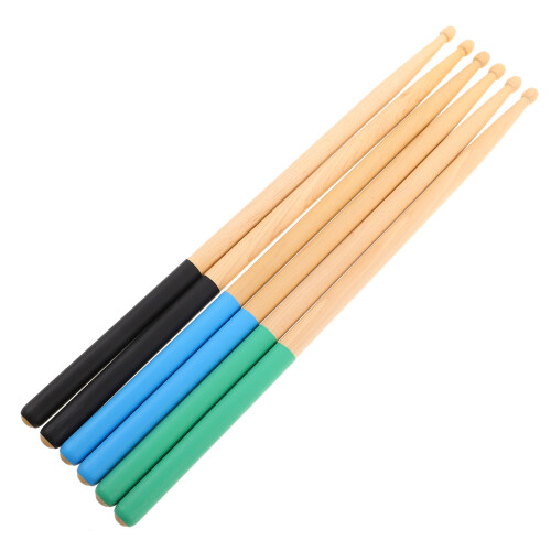 6Paare Ahorn Drumsticks Mit Für Kinder Percussion
