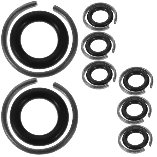 45Sets Zwingring Set Für Schlagschrauber Eisen Und Schwarz 2