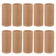 20Stk Kraftkarton Verpackungsröhren Khaki Für Lagerung