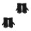 2Paare Schwarze Heizhandschuhe Outdoor Warm 9