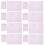 200Pièces Ensembles Multiples Pour 3