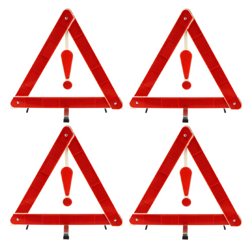 8Stk Warn- Auto Reflektierend Tragbar Stabil