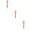 3St Badborstel Handvat Douche Back Scrubber Bruin Zachte 11