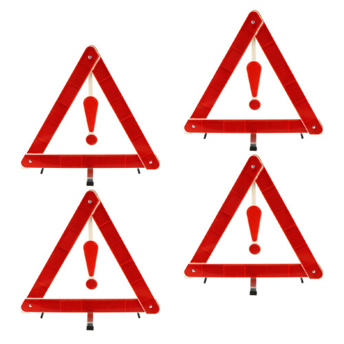 8Stk Warn- Auto Reflektierend Tragbar Stabil 1