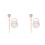 4Sets Schnullerhalter Pp+silikon, Kompakte Aufbewahrungsbox Pink 6